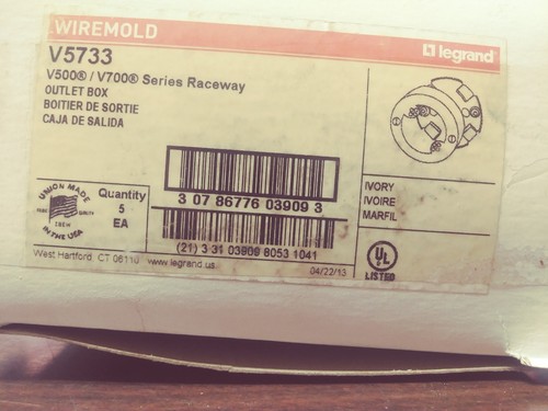 Wiremold v5733 v500 - v5733, v700